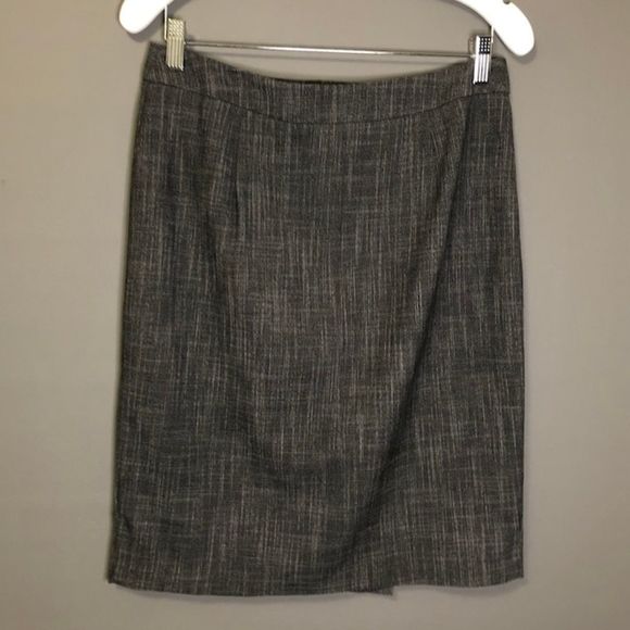 Poleci Pencil Skirt with Leather Buttons - Picture 4 of 12